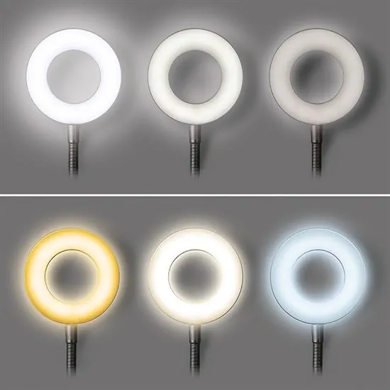 LED stmívatelná lampička s klipem