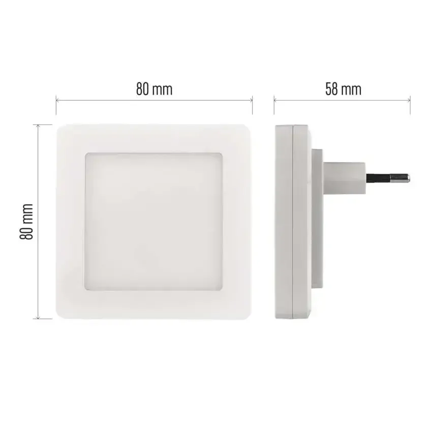 LED noční světlo s fotosenzorem