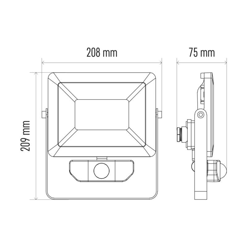 LED reflektor TAMBO s pohybovým čidlem, 50W EMOS