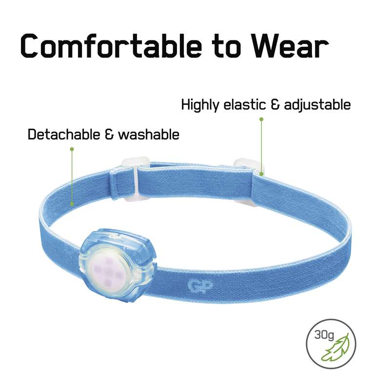  LED čelovka a světlo GP Everybody CH31, 40 lm, modrá EMOS