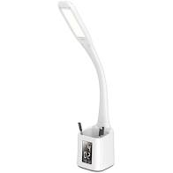 LED stolní lampa + hodiny, box na tužky