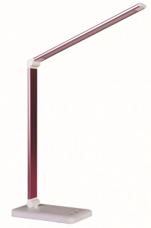 LED stolní lampa SANDY růžová