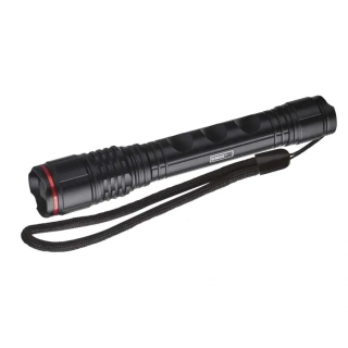 LED kovová svítilna s fokusem